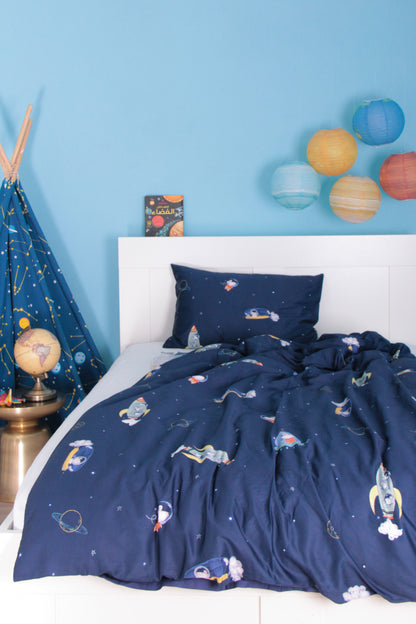 Astronauts Rats Duvet Set