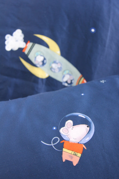 Astronauts Rats Duvet Set